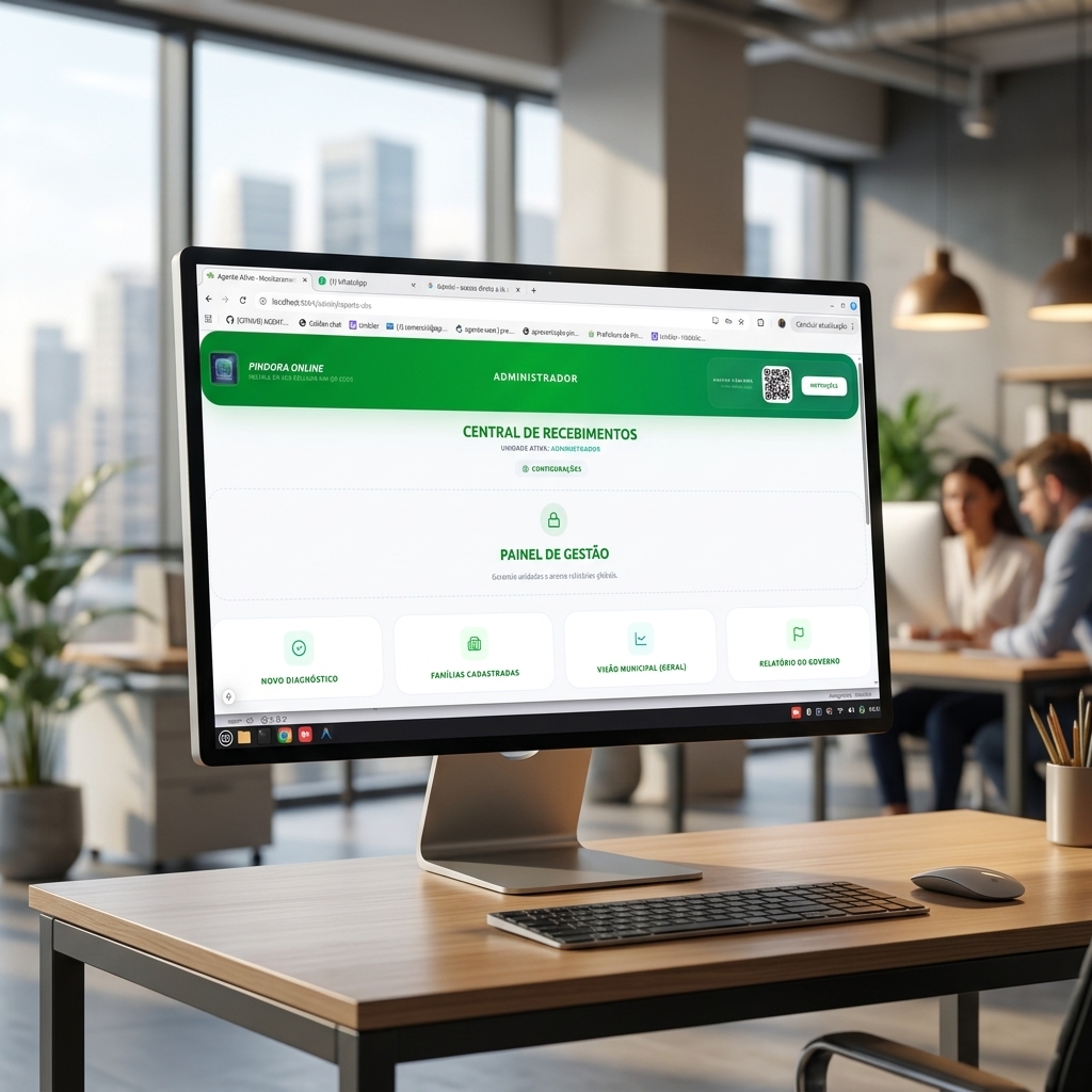 Portal Administrativo Mockup